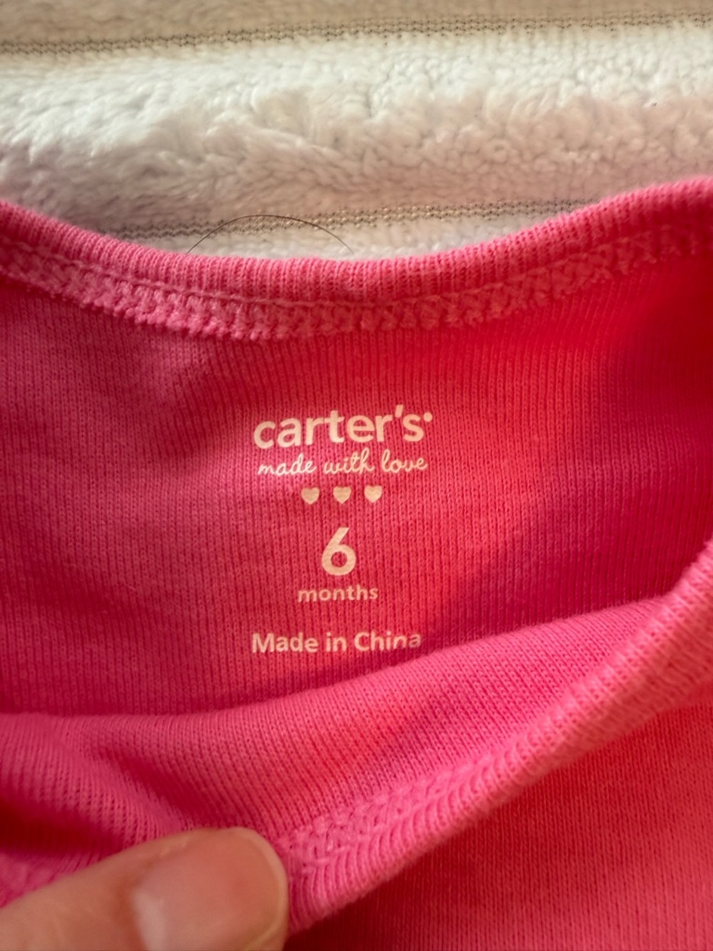 Carter's 2 Outfit Bundle - Lady Bug And Flower Sets - 6 Month - Picture 6 of 15